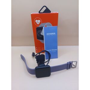 Lintelek Fitness Tracker H19 With Charger and 3 Wrist Bands Smart Watch